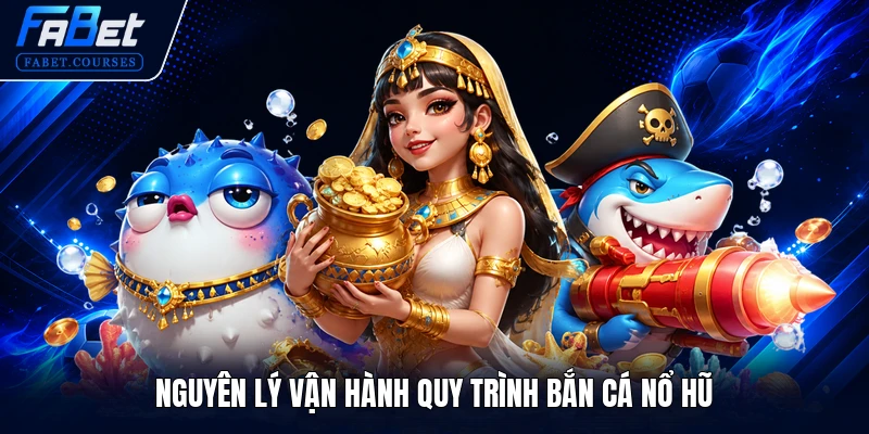 Bắn Cá Nổ Hũ - Trải Nghiệm Săn Cá Trúng Hũ Jackpot FABET 2 Nguyên lý vận hành quy trình bắn cá nổ hũ