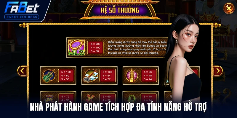 Nhà phát hành game tích hợp đa tính năng hỗ trợ